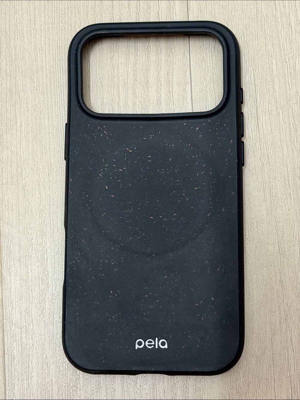 Black MagSafe-Compatible Eco iPhone Case